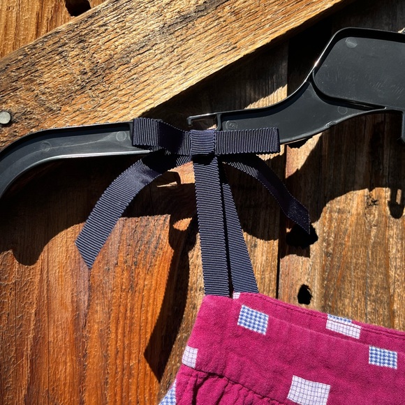 Hanna Andersson Girls Kids Size 10 Large 140 Dress Maroon - Picture 2 of 5